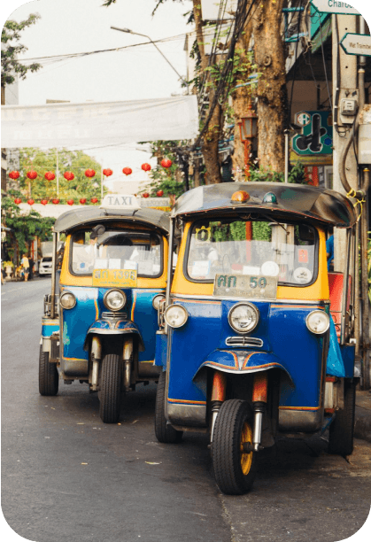 Tuk tuk tour of Bangkok’s street food